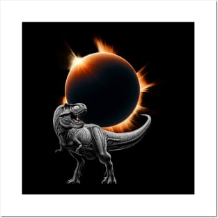 Eclipse Shirt 2024 Eclipse Tshirt Total Solar Eclipse Shirt Dinosaur Shirt Kids Youth Eclipse 2024 Youth Eclipse Shirt Gift Solar Eclipse Shirt Posters and Art